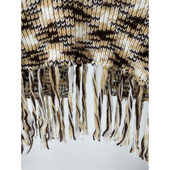 NWT POL Winter Wood Fringe Cardigan Size Small - Picture 8 of 11